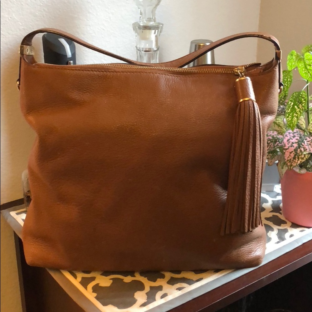Brown Leather Michael Kors Bag